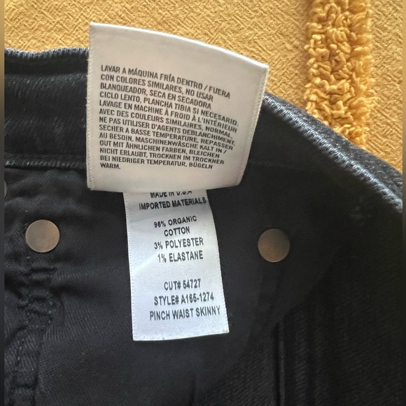 AGolde Pinch Waist Skinny Jeans - Picture 6 of 8